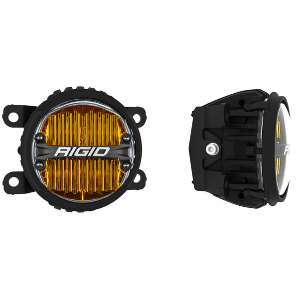 Rigid Industries 2012 - 2020 Subaru BRZ / 2015 - 2020 WRX STI s360-Series 4in LED SAE J583 Fog Light kit - Yellow