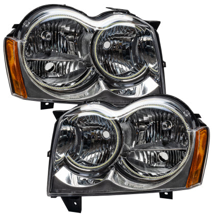 Oracle 2005 - 2007 Jeep Grand Cherokee SMD Headlight (Non-HID) - White