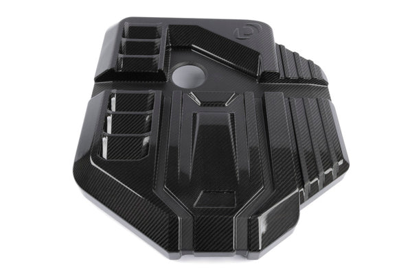 Dinan 2021 - 2026 BMW M2/M3/M4 (G80/G82/G87) Gloss Carbon Fiber Engine Cover w/Matte Accents