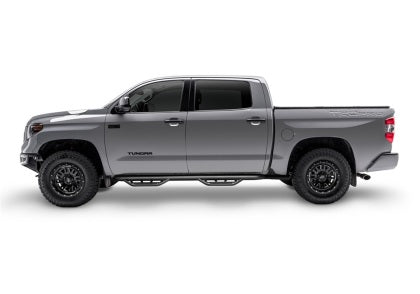 N-Fab Podium Steps 2014 - 2017 Chevy-GMC Silverado / Sierra 1500 Double Cab - Tex. Black - 3in