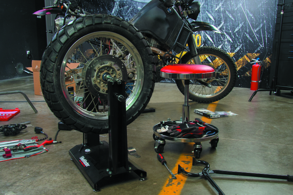 BikeMaster Ultimate Shop Stool with Tool Caddy - 152460
