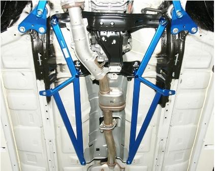 Cusco Center Floor Power Brace - 2015-2021 Subaru WRX / STI / 2013-2017 Crosstrek / 2008-2014 Impreza