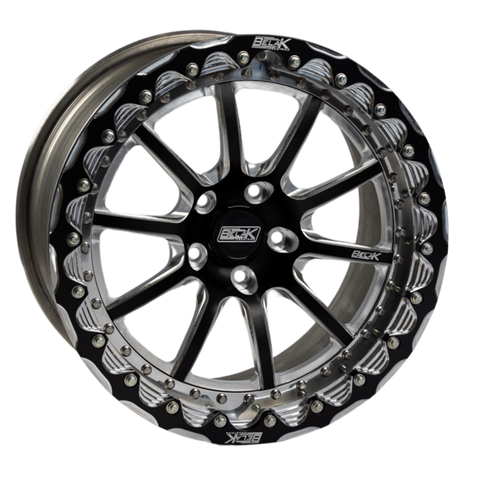 Belak 15x8 / 5in BS / 5x100 BP / High Pad / Series 4 Wheel - Single Beadlock