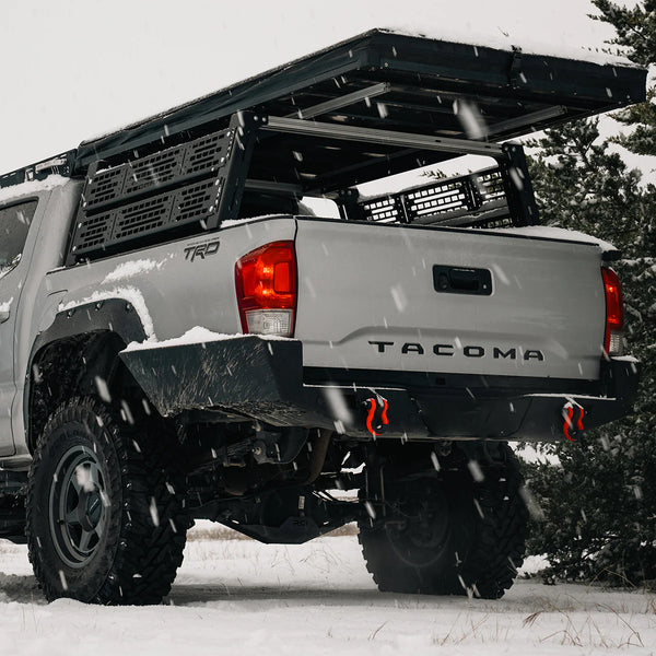 Cali Raised 2005 - 2023 Toyota Tacoma Overland Bed Rack - Short Bed Tall Height Rack