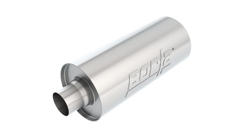 Borla XR-1 Raceline - Multi-Core 2.5in Inlet/Outlet Stainless Racing Muffler