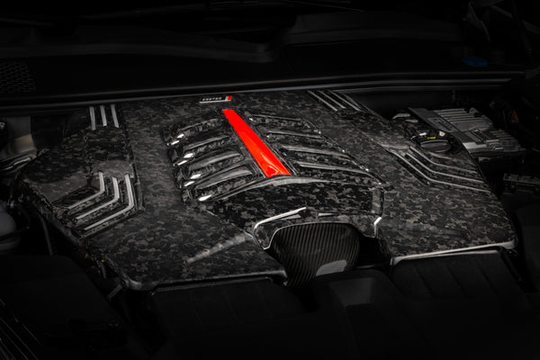 APR 2019 - 2026 Porsche Cayenne / Audi Q7 / SQ7 / Q8 / SQ8 / RSQ8 / Urus / Bentayga Engine Cover - Forged Carbon Fiber