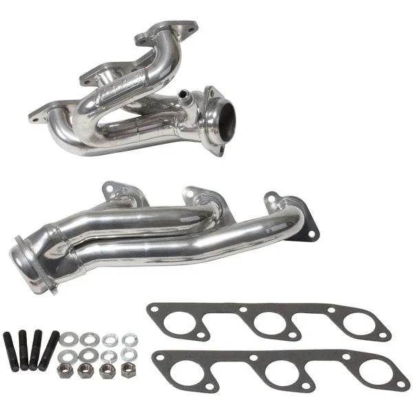 BBK 2005 - 2010 Mustang 4.0 V6 Shorty Tuned Length Exhaust Headers - 1-5/8 Silver Ceramic