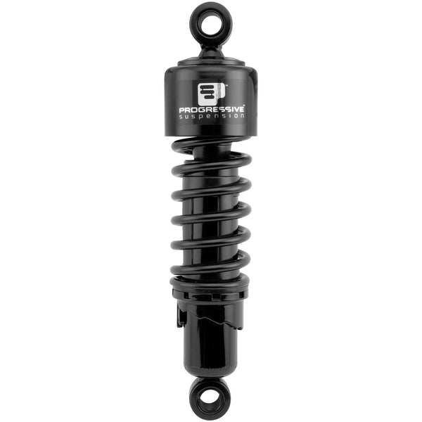 Progressive 2004 - 2022 Harley Davidson Sportster 412 Series Shocks 12.0in - Black 90/130 Spring Rate (lbs/in)