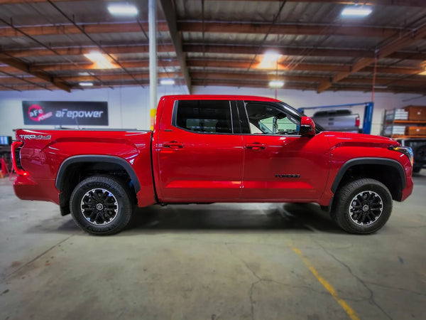 aFe CONTROL 1.875 IN Leveling Kit 2022+ Toyota Tundra - Red