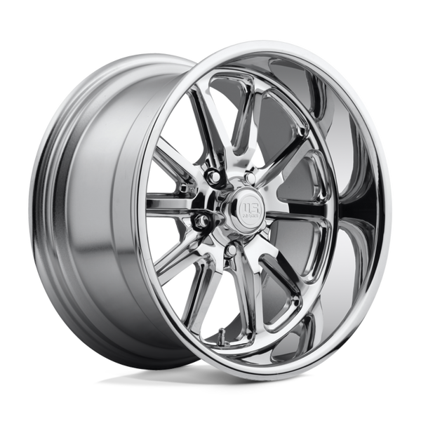 US MAG U110 RAMBLER Chrome Plated 18x8 +1 5x114.3mm 72.6mm
