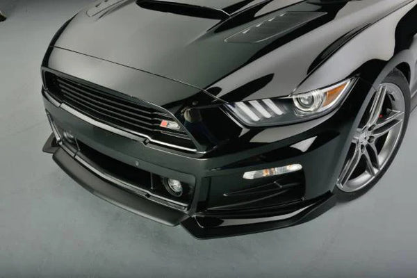 Roush 2015-2017 Ford Mustang Complete Unpainted Front Fascia Kit (w/o Collision Detection & ACC)