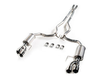 Roush 2018-2024 + Ford Mustang 5.0L V8 Cat-Back Exhaust Kit (Fastback Only)