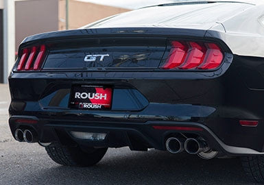 Roush 2018-2024 + Ford Mustang 5.0L V8 Cat-Back Exhaust Kit (Fastback Only)