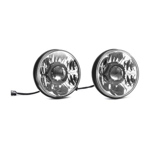 KC HiLiTES 2007 - 2018 Jeep JK (Not for Rubicon/Sahara) 7in. Gravity LED Pro DOT Headlight (Pair Pack Sys)