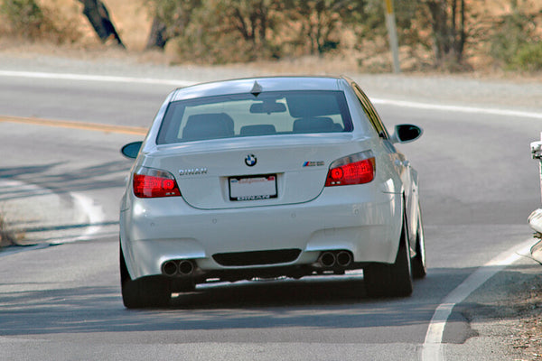 Dinan 2006 - 2010 BMW M5 (E60) Free Flow Axleback Exhaust System - Black Tips