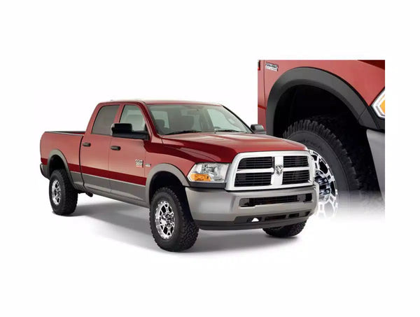 Bushwacker 2010 - 2018 Dodge Ram 2500 Fleetside OE Style Flares 4pc 76.3/98.3in Bed - Black