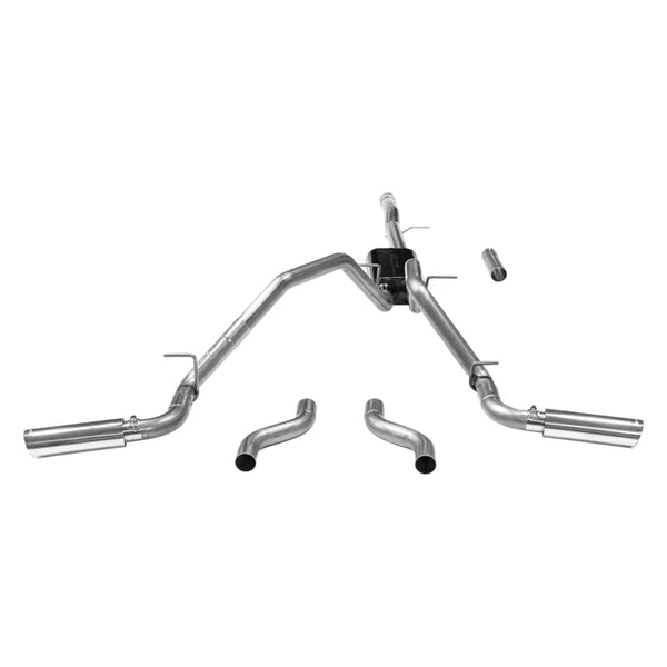 Flowmaster 2011-2018 Chevrolet Silverado / GMC Sierra 1500 CC-EC 6.2L American Thunder Cat-Back Exhaust System