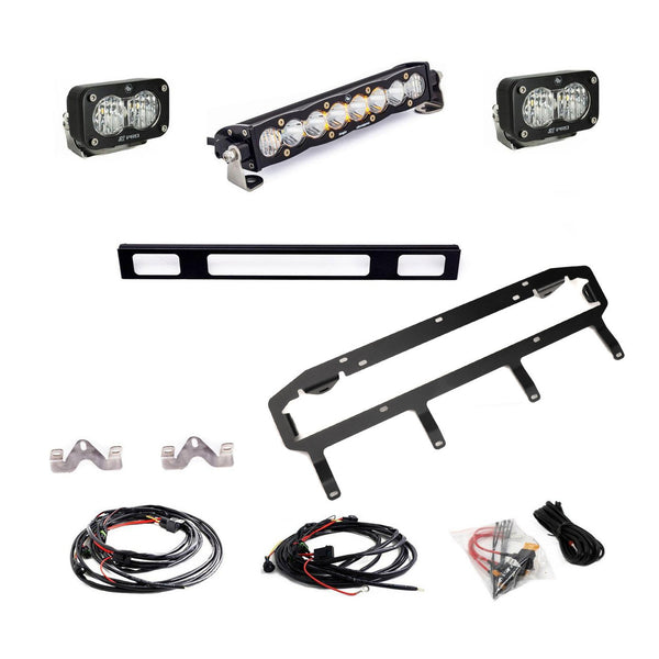 Baja Designs 2025 + Toyota 4Runner TRD Pro 10in Pro S2 Pro Grille Light Replacement Kit - Clear