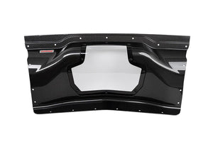 Corsa 2020+ Chevrolet Corvette C8/Z06 Carbon Fiber Air Intake Trunk Panel with Polycarbonate Window