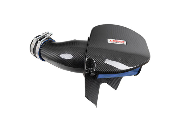 Corsa 2011 - 2023 Dodge Challenger/Charger 6.4L V8 Carbon Fiber Open Element Air Intake - Oiled