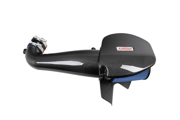 Corsa 2011 - 2023 Dodge Challenger/Charger 5.7L V8 Carbon Fiber Open Element Air Intake - Oiled