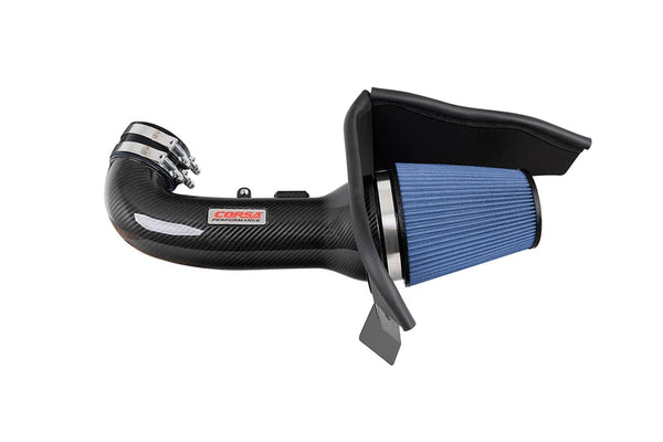 Corsa 2016 - 2024 Chevrolet Camaro SS 6.2L V8 Carbon Fiber Open Element Air Intake - Oiled