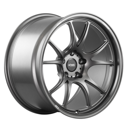 Konig Forged F3S 17x8 / 5x114.3 / ET35 - Satin Charcoal Knurled Bead