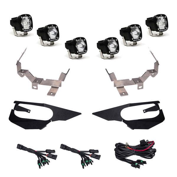 Baja Designs 2023 - 2024 Kawasaki Teryx KRX 100 S1 LED/Laser Headlight Kit