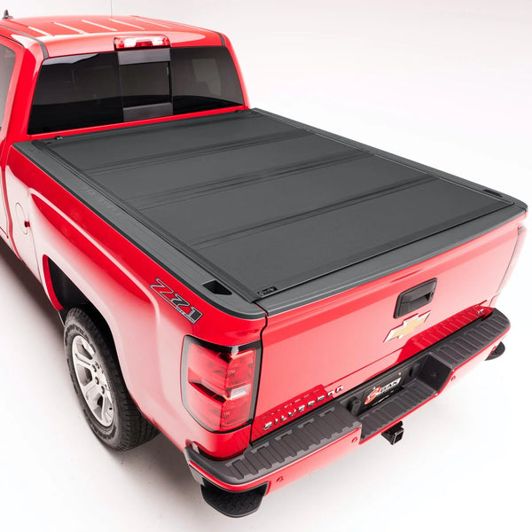 BAK 2014 - 2018 Chevy Silverado 1500 / 2015 - 2020 Silverado 2500/3500 6ft 6in Bed BAKFlip Tonneau Cover MX4 Matte Finish