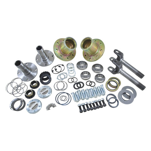 Yukon Gear Spin Free Locking Hub Conversion Kit For SRW Dana 60 94-99 Dodge Ram 2500 3500