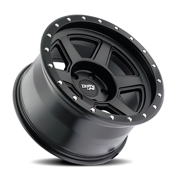Dirty Life 9315 Compound 17x9 / 5x139.7 (5x5.5) BP / -12mm Offset / 108mm Hub Matte Black Wheel