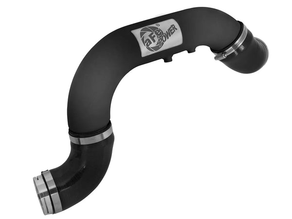 aFe BladeRunner 3in Intercooler Tube Cold Side w/ Coupling & Clamp Kit 2016 - 2020 Colorado/Canyon 2.8L Diesel Red / Black