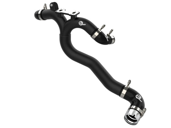 aFe Kia Stinger 2018 - 2023 V6-3.3L (tt) BladeRunner Hot Charge Pipe- Black