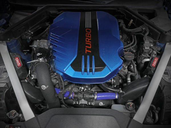 aFe Kia Stinger 2018 - 2023 V6-3.3L (tt) BladeRunner Cold Charge Pipe- Black