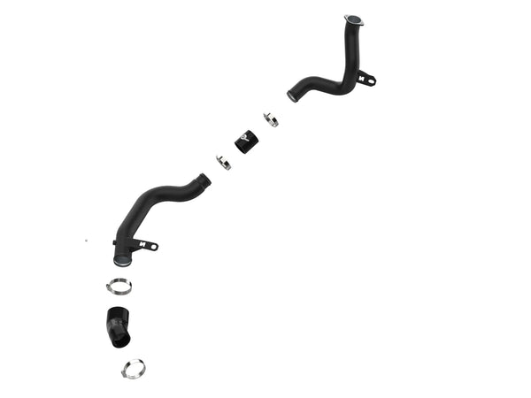 aFe 2022 - 2023 Hyundai Kona N L4 2.0L (t) BladeRunner 2-1/4in to 2-1/2in Aluminum Hot Charge Pipe - Black