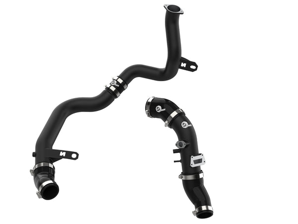 aFe 2019 - 2022 Hyundai Veloster N L4 2.0L (t) BladeRunner Aluminum Hot & Cold Charge Pipe Kit - Black