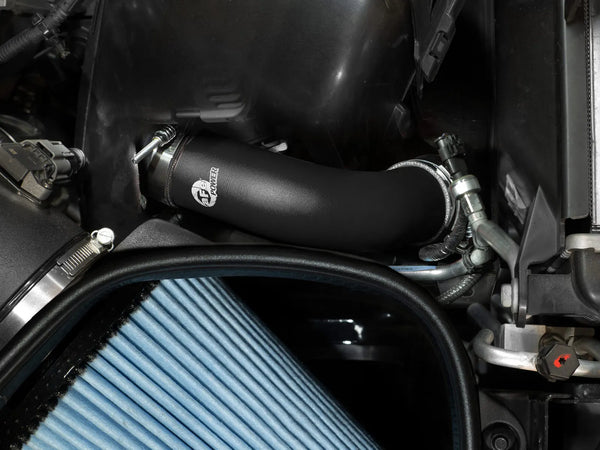 aFe BladeRunner 3in & 3-1/2in AL Hot and Cold Charge Pipe Kit Black RAM Diesel Trucks 2025 - 2026 2500 / 3500 L6-6.7L