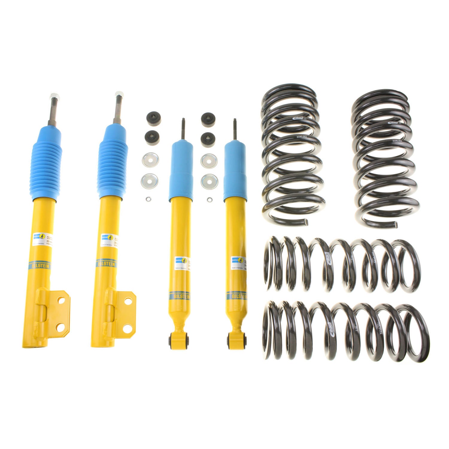 Bilstein B12 (Pro-Kit) 1999 - 2001 Ford Mustang SVT Cobra V8 Front & Rear Suspension Coilover Kit