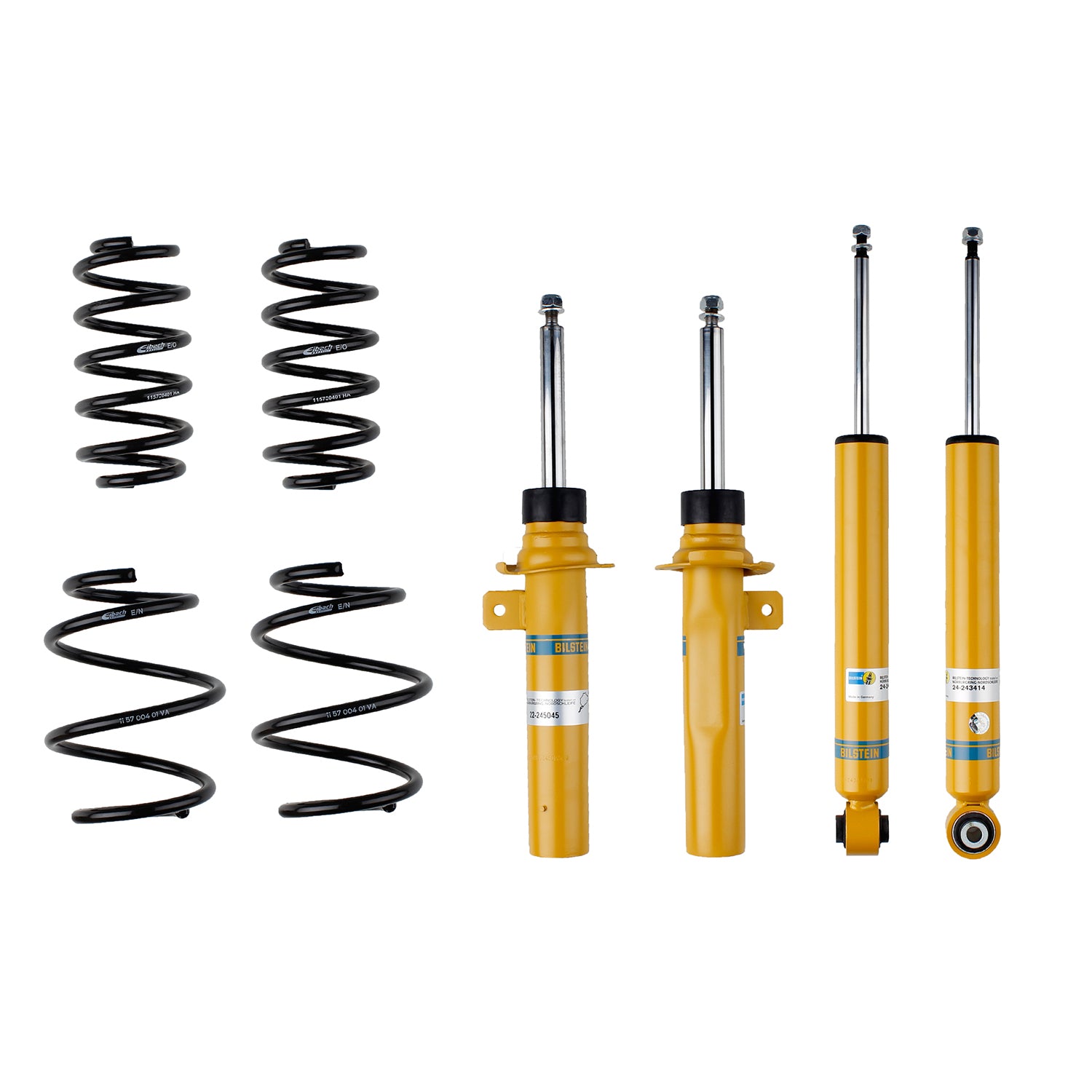 Bilstein 2014 - 2020 Mini Cooper 1.5 F56 B12 Pro-Kit Suspension Sytem