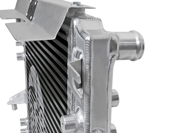 aFe BladeRunner GT Series Bar and Plate Radiator w/ Black Hoses 2012 - 2018 Jeep Wrangler (JK) V6 3.6L