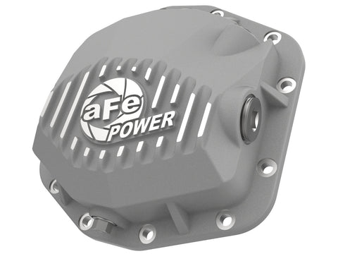 aFe Power Street Series Rear Differential Cover Raw w/Machined Fins 2018 - 2021 Jeep Wrangler JL Dana M200