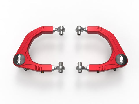aFe Control 2005 - 2023 Toyota Tacoma Upper Control Arms - Red Anodized Billet Aluminum