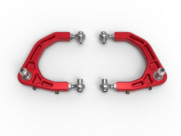 aFe Control 2005 - 2023 Toyota Tacoma Upper Control Arms - Red Anodized Billet Aluminum