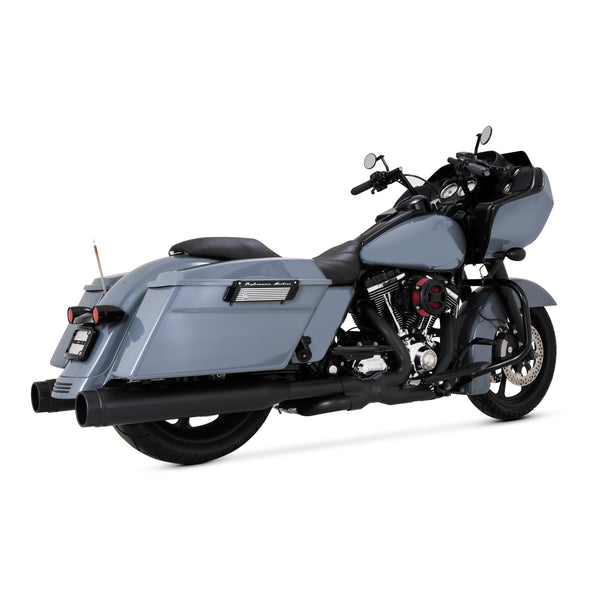 Vance & Hines Harley Davidson Dresser 2009 - 2016 Touring Power Duals Black PCX Header Exhaust