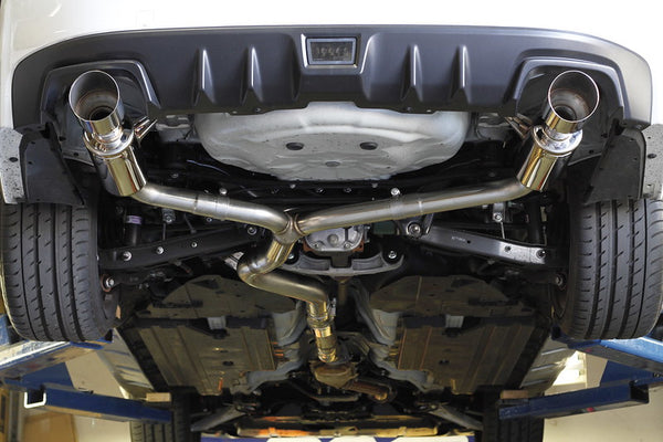 MXP Cat Back Exhaust Dual Single Tip - Subaru WRX / STI 2015-2021