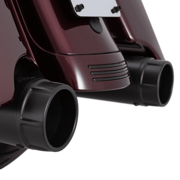 Vance & Hines Harley Davidson Touring 2017 - 2023 Torquer 450 Black Slip-On Exhaust