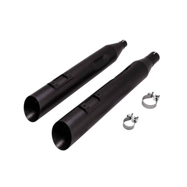 Vance & Hines Harley Davidson 2017 -2022 Touring Blackslash 450 S/OS Black Slip-On Exhaust