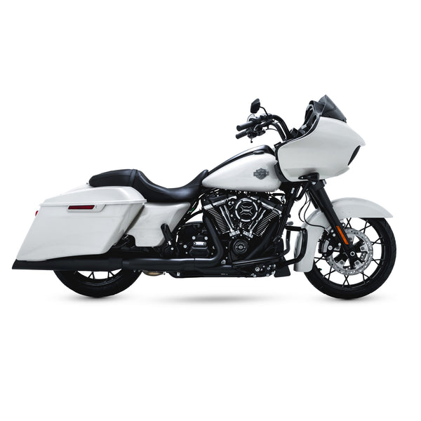 Vance & Hines Harley Davidson 2017 -2022 Touring Blackslash 450 S/OS Black Slip-On Exhaust