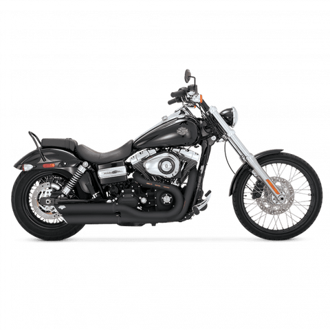 Vance & Hines Harley Davidson Softail 2007 - 2017 Fatboy Twin Slash 3" Chrome Slip-On Exhaust