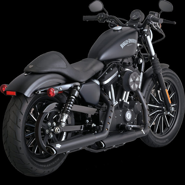 Vance & Hines Harley Davidson Sportster 2014 - 2022  Twin Slash 3In PCX Slip-On Exhaust